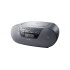 Sony Grabadora ZS-S10CP Compact CD Boombox, 2W RMS, AM/FM, Negro  2