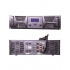 Soundtrack Amplificador de Poder STP-5000N, 2.0 Canales, 3800W RMS, XLR  1