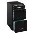Space Solutions Archivero Vertical 20225, 3 Gavetas, Negro  1