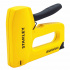 Stanley Engrapadora Manual Tipo Pistola TR150, 1/4" - 9/16", 84 Grapas, Amarillo, para Materiales Duros/Blandos  2