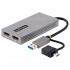 StarTech.com Adaptador USB A/C Macho - 2x HDMI Hembra, Gris  1