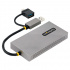 StarTech.com Adaptador USB A/C Macho - 2x HDMI Hembra, Gris  2