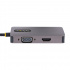 StarTech.com Adaptador de Video USB C - HDMI/VGA/DVI-I Hembra, Gris  3