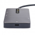 StarTech.com Docking Station USB-C, 2x USB 3.0, 2x HDMI, 1x RJ45,1x SD, 1x MicroSD  5