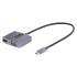 StarTech.com Adaptador de Video USB C Macho - HDMI/VGA Hembra, Gris  1