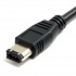 Startech.com Cable FireWire IEEE-1394 9-pin Macho - 6-pin Macho, 30cm, Negro  3