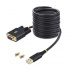 StarTech.com Cable Serial USB A Macho - DB9 Macho, 3 Metros  9