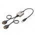 Startech.com Adaptador 2x RS-232 Macho - USB Macho, 60cm, Negro/Gris  1