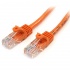 StarTech.com Cable Patch Cat5e UTP sin Enganches RJ-45 Macho - RJ-45 Macho, 1 Metro, Naranja   1