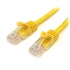 StarTech.com Cable Patch Cat5e UTP sin Enganches RJ-45 Macho - RJ-45 Macho, 1 Metro, Amarillo   1