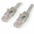StarTech.com Cable Patch Cat5e UTP sin Enganches RJ-45 Macho - RJ-45 Macho, 2 Metros, Gris   1