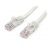 StarTech.com Cable Patch Cat5e UTP sin Enganches RJ-45 Macho - RJ-45 Macho, 3 Metros, Blanco   1