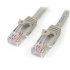 StarTech.com Cable Patch Cat5e UTP sin Enganches RJ-45 Macho - RJ-45 Macho, 2.13 Metros, Gris