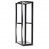 StarTech.com Gabinete de Servidores Rack Ajustable de 4 Columnas, 42U, Negro  1