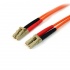 StarTech.com Cable Fibra Óptica OM2 LC Macho -  LC Macho, 10 Metros, Naranja  1