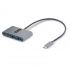 Startech.com Hub USB C 3.2, 2x USB A 3.2, 2x USB C, 5000Mbit/s, Gris  1