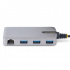 StarTech.com Hub USB 3.0 - 3x USB 3.0, x1 RJ-45, 5000 Mbit/s, Gris  3