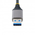 StarTech.com Hub USB 3.0 - 3x USB 3.0, x1 RJ-45, 5000 Mbit/s, Gris  5
