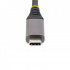 StarTech.com Hub USB C - 3x USB 3.0, x1 RJ-45, 5000 Mbit/s, Gris  5