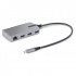 StarTech.com Hub USB C - 3x USB 3.0, x1 RJ-45, 5000 Mbit/s, Gris  1