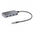 StarTech.com Hub USB C - 4x USB 3.0, 5000 Mbit/s, Gris  1