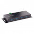 StarTech.com Hub Industrial, 5000 Mbit/s, USB 3.0 de 4 Puertos, Negro  1