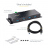 StarTech.com Hub Industrial, 5000 Mbit/s, USB 3.0 de 4 Puertos, Negro  11