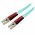 StarTech.com Cable Fibra Óptica Multimodo OM3 LC Macho - LC Macho, 5 Metros, Turquesa  1