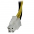 StarTech.com Cable de Poder ATX Macho - Hembra (4-pin), 20cm  3