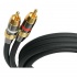 StarTech.com Cable AUDIORCA50 RCA Macho - RCA Macho, 15.24 Metros, Negro  1