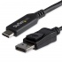 StarTech.com Cable USB-C Macho - DisplayPort Macho, 1.8 Metros, Negro  1
