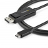 StarTech.com Cable DisplayPort 1.2 Macho - USB C Macho, 8K, 30Hz, 2 Metros, Negro  4