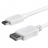 StarTech.com Cable USB-C Macho - DisplayPort Macho, 1 Metro, Blanco