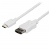 StarTech.com Cable USB-C Macho - DisplayPort Macho, 1.8 Metro, Blanco  1