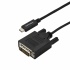 StarTech.com Cable USB-C Macho - DVI Macho, 3 Metros, Negro  1