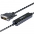 StarTech.com Cable USB C Macho - DVI-D Macho, 1 Metro, Negro  3