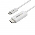 StarTech.com Cable USB-C Macho - HDMI 4K Macho, 1 Metro, Blanco  1