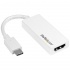 StarTech.com Adaptador USB-C Macho - HDMI Hembra, Blanco  1