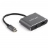 StarTech.com Adaptador USB C Macho - HDMI/Mini DisplayPort Hembra, Negro/Gris  1