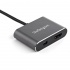 StarTech.com Adaptador USB C Macho - HDMI/Mini DisplayPort Hembra, Negro/Gris  2