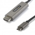 StarTech.com Cable HDMI Macho - USB-C Macho, 2 Metros, Negro/Plata  1