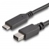 StarTech.com Cable USB C Macho - mini DisplayPort Macho, 1.8 Metros, Negro  1
