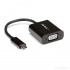 StarTech.com Adaptador de Video USB C - VGA, Negro  1
