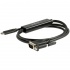 StarTech.com Cable Convertidor USB-C Macho - VGA Macho, 1 Metro, Negro  3