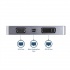 StarTech.com Docking Station USB C, 1x mini-DisplayPort/VGA/DVI-D/HDMI, Negro  3