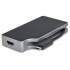 StarTech.com Adaptador USB-C Macho - VGA/HDMI/DVI-D/DisplayPort Hembra, Negro/Plata  1