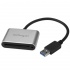 StarTech.com Lector y Grabador USB 3.0 de Memorias Flash CFast 2.0, 5000 Mbit/s, Negro/Plata  1