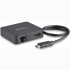 StarTech.com Docking Station USB-C con Gigabit Ethernet, HDMI 4K, Negro  1