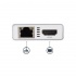 StarTech.com Hub USB-C Multifunción para Laptops, USB-C Macho - 2x USB A 3.0/1x HDMI/ 1x RJ-45 Hembra, Plata  4
