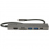 StarTech.com Docking Station DKT30CHSDPD1 USB 3.2, 1x SD/MMC, 1x MicroSD, 1x HDMI, 1x RJ-45, Negro/Gris  2